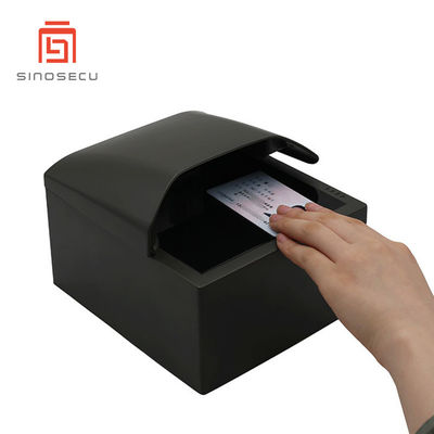1- Lecteur de passeport électronique de kiosque Sinosecu Aéroport Contrôle des frontières douanières Lecture RFID