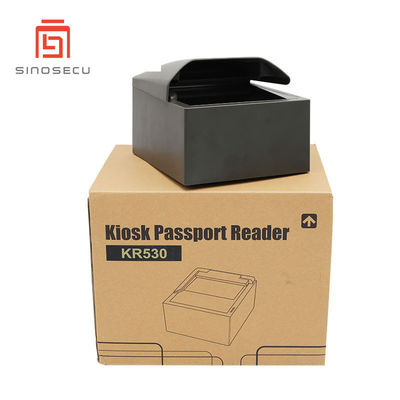 1- Lecteur de passeport électronique de kiosque Sinosecu Aéroport Contrôle des frontières douanières Lecture RFID
