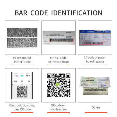 Passeport Sinosecu sans effort et numérisateur de code QR pour les points de contrôle des aéroports