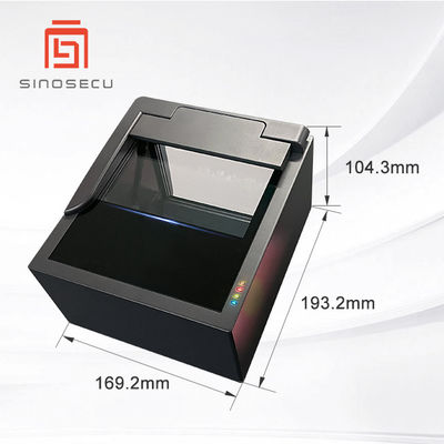 Scanner intelligent pour le contrôle d'accès 500DPI Résolution optique CMOS Passeport et lecteur d'identité