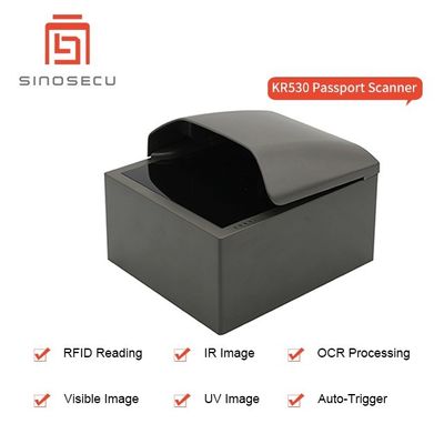 Scanner intelligent pour le contrôle d'accès 500DPI Résolution optique CMOS Passeport et lecteur d'identité