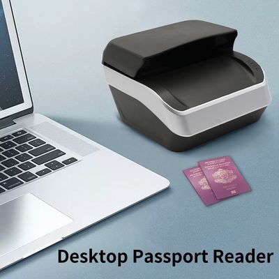 Résolution optique du lecteur de passeport Sinosecu de 2592x1944 avec 175*199*140 mm de dimension