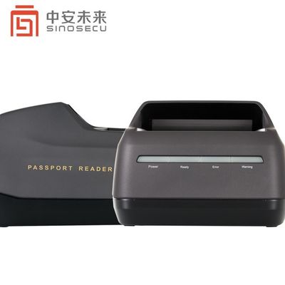 Lecteur de carte Sinosecu de 24 bits avec profondeur de couleur, scanner de passeport avec logiciel OCR MRZ USB 2.0