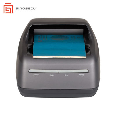 Lecteur de carte d'identité d'hôtel et d'aéroport Scanner de visa 235 * 250 * 148 mm avec kit de développement logiciel