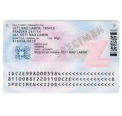 Lecteur de passeport Sinosecu OCR à profondeur de couleur de 24 bits avancé avec SDK gratuit
