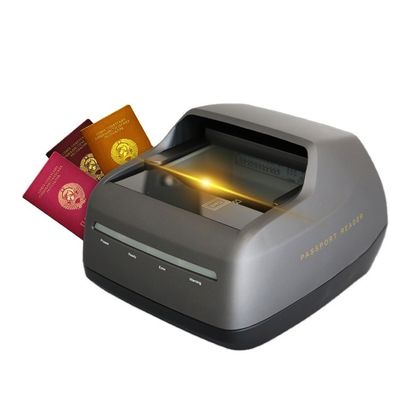 Lecteur d'identification OCR de page complète et lecteur de carte d'identité SDK avec le logiciel de lecteur OCR de passeport noir