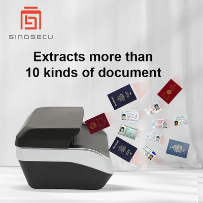 Entrée rapide des données de passeport avec la solution et le lecteur tout-en-un de l'agence de voyages Sinosecu