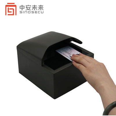 Lecteur de carte d'identité et de passeport intelligent équipé de RFID à haute résolution optique