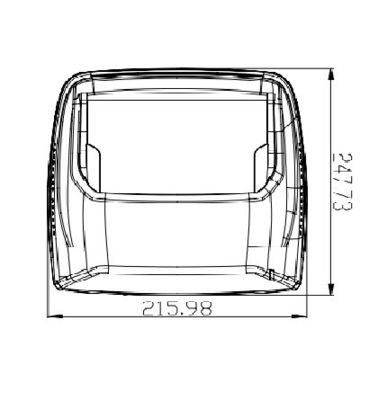 Lecteur de passeport et de carte d'identité USB2.0 Scanner de documents pour location de voiture Interface USB2.0