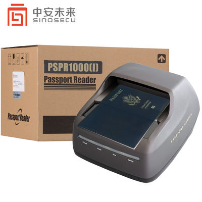 Lecteur de passeport Sinosecu OCR MRZ scanner de passeport électronique PSPR4200 avec intégration du système SDK gratuit