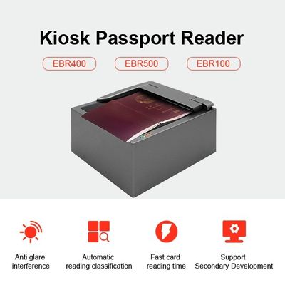 Lecteur de documents OCR MRZ à profondeur de couleur de 24 bits pour Windows Linux Systèmes Android
