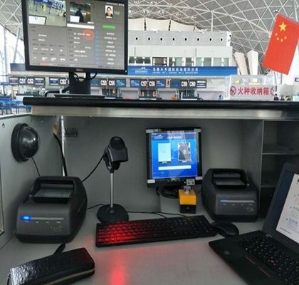 Lecteur de vérification de passeport d'identité SINOSECU pour vérifier les passeports et les cartes d'identité en toute sécurité
