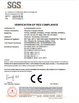 Chine Sinosecu Technology Corporation. certifications